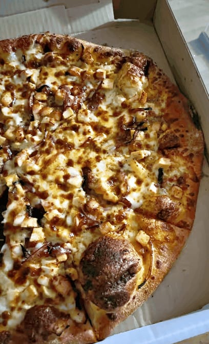 Buffalo Chicken Pizza.