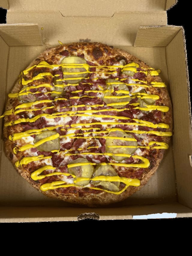 Pastrami Pizza.