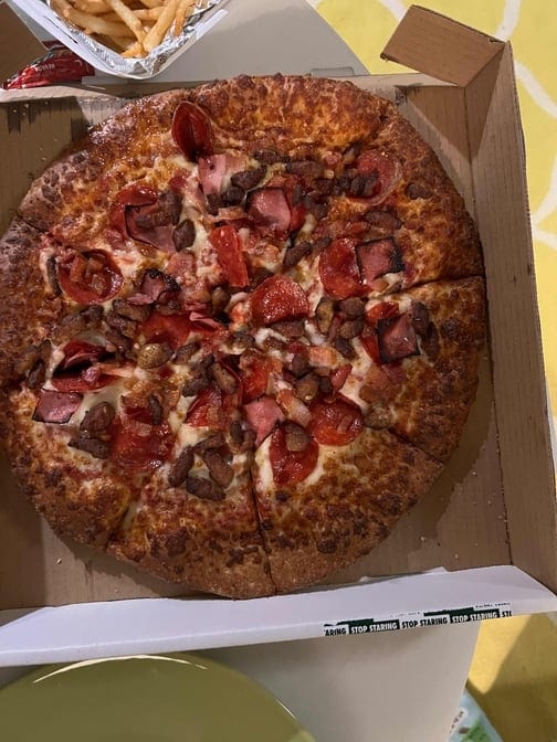 Any 2 Medium Pizza.