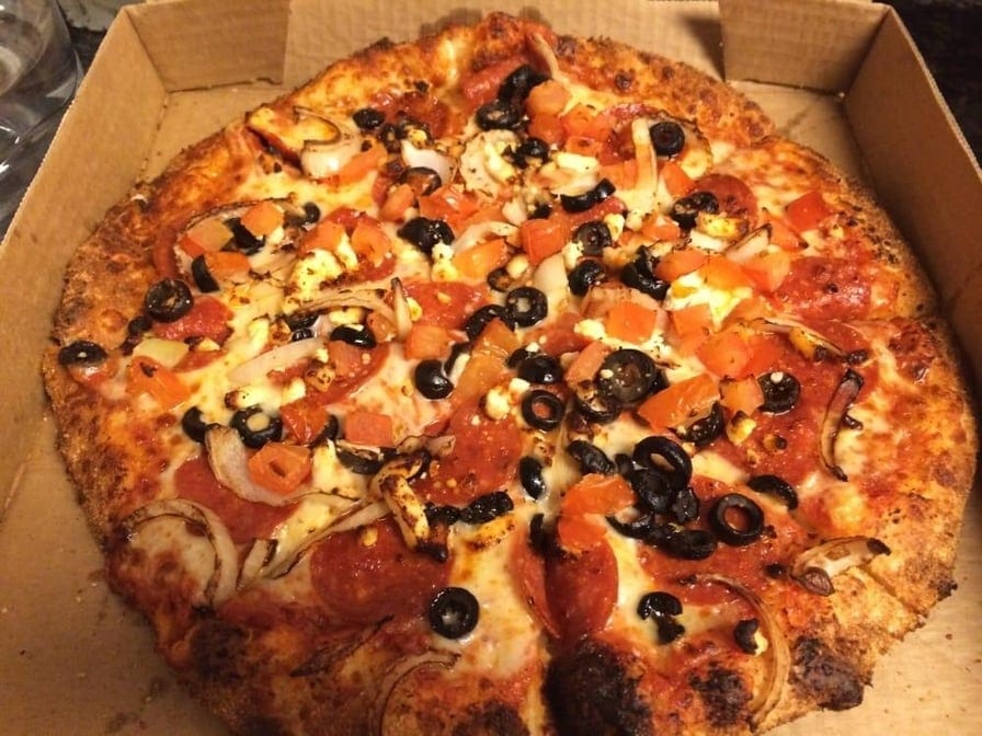 Mediterranean Pizza.