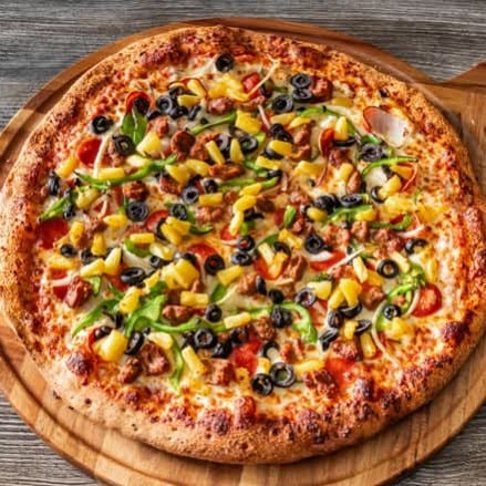 Deluxe Pizza.