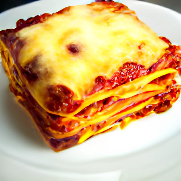 Delicious Lasagna Made Fresh