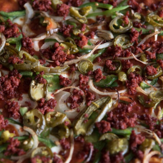 Mexican pizza.