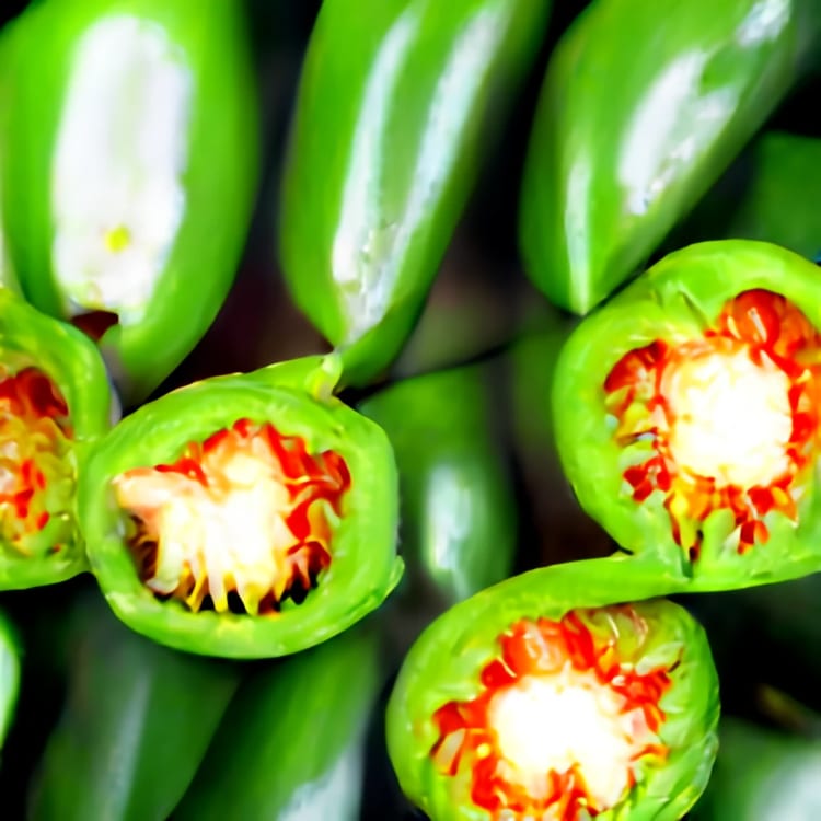 Side of jalapenos.