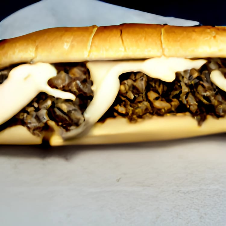 Steak & cheese sub.