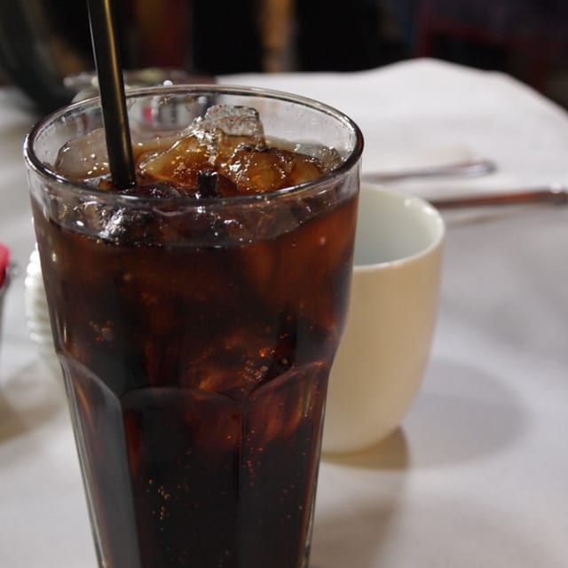 Fountain drinks.
