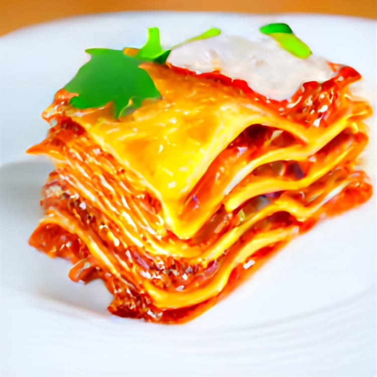 Meat lasagna.