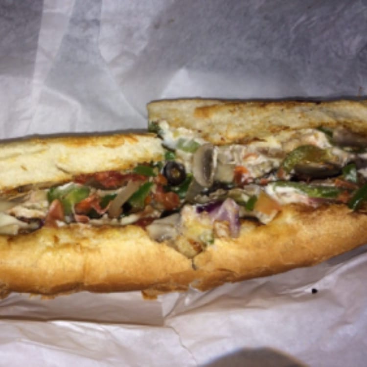 Veggie sub.