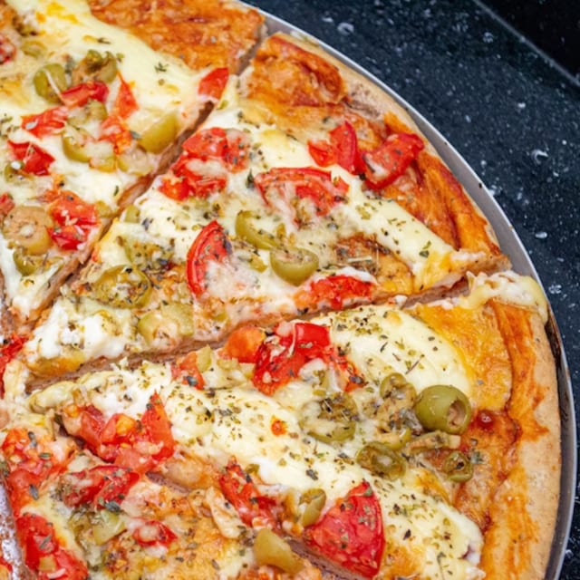 Pastrami pizza.
