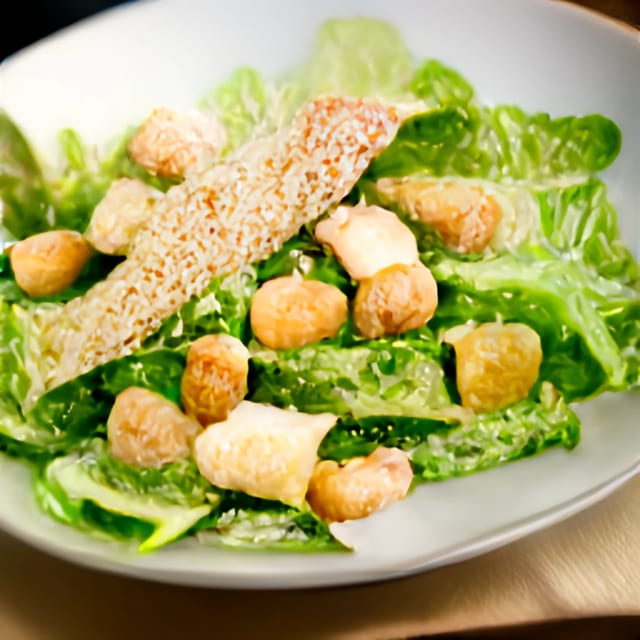 Classic caesar salad.