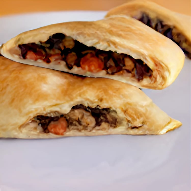 Vegetarian calzone.