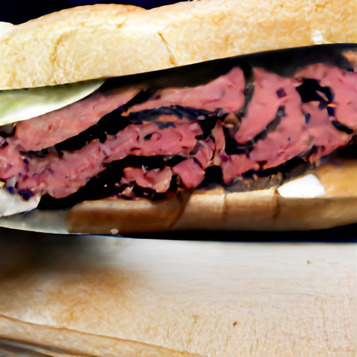 Pastrami sub.