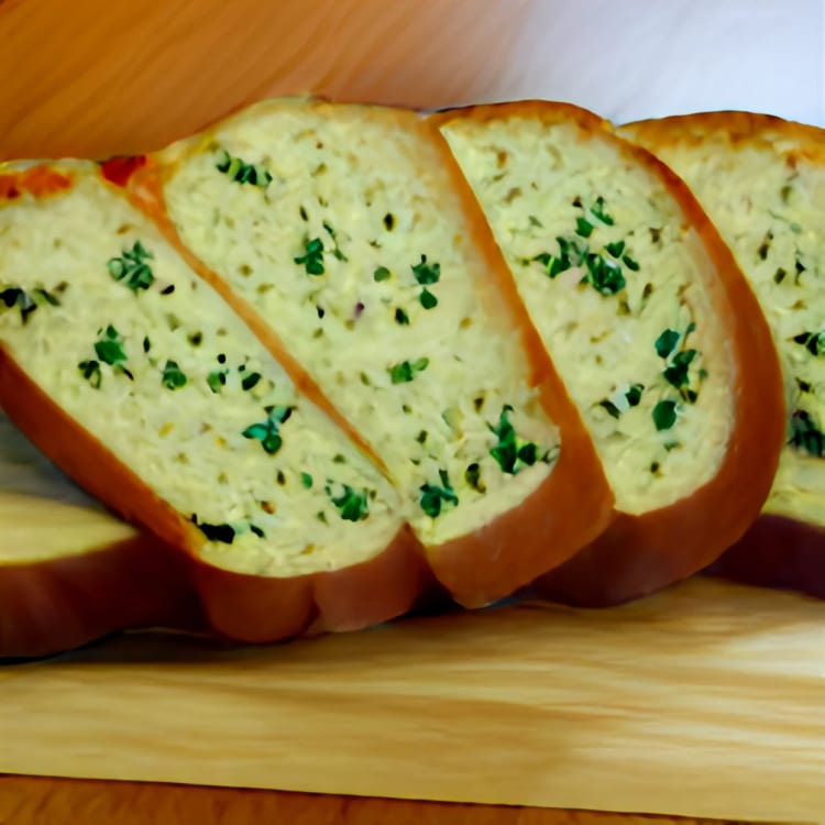 Garlic bread.
